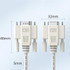 JINGHUA B110 Male To Female DB Cable RS232 Serial COM Cord Printer Device Connection Line, Size: 3m(Beige)