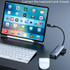 JINGHUA N63 4-Port Aluminum Docking Station Splitter One To Four Network HUB, Interface: USB3.0