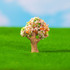 Micro-landscape Simulated Green Trees Flowers DIY Gardening Ecological Ornaments, Style: No. 16 Sakura Tree