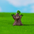 Micro-landscape Simulated Green Trees Flowers DIY Gardening Ecological Ornaments, Style: No. 6 Bread Tree