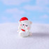 Christmas Cute Micro Landscape DIY Decorations Snowy Desktop Ornament, Style: No.5 Sitting Bear