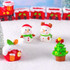 Christmas Cute Micro Landscape DIY Decorations Snowy Desktop Ornament, Style: No.20 Train Car