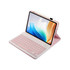 For OPPO Pad Air2 11.4 inch OP14 TPU Ultra-thin Detachable Bluetooth Keyboard Leather Case(Pink)