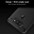 MOFI Brushed Texture Carbon Fiber Soft TPU Case for LG V30S ThinQ(Grey)