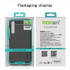 MOFI Brushed Texture Carbon Fiber Soft TPU Case for LG V30S ThinQ(Grey)