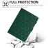 For Samsung Galaxy Tab A 10.1 2016 T580 Diamond Texture Embossed Leather Smart Tablet Case(Green)