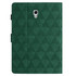 For Samsung Galaxy Tab A 10.5 T590 Diamond Texture Embossed Leather Smart Tablet Case(Green)