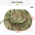 Round Edge Benny Hat Outdoor Hiking Camping Fishing Sunshade Hat(CP Camouflage)