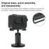For Insta360 GO 3 Camera Body Charging Case Silicone Case with Lens Cap & Strap (Black)
