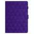 For Samsung Galaxy Tab A 10.1 2019 Diamond Texture Embossed Leather Tablet Case(Purple)