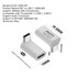 USB 3.1 Type-C to Type-C 40Gbps 8K Transmission Adapter 140W 5A Charge, Specification:Type-C Male to Female