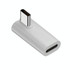 USB 3.1 Type-C to Type-C 40Gbps 8K Transmission Adapter 140W 5A Charge, Specification:Type-C Male to Female Middle Bend