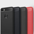 MOFI Brushed Texture Carbon Fiber Soft TPU Case for HTC Desire 12+ (Blue)