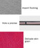 MOFI for Lenovo Lemon K10 Crazy Horse Texture Horizontal Flip Leather Case with Holder(Magenta)