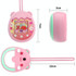 For Tamagotchi Pix Cartoon Electronic Pet Gaming Machine Silicone Protective Cover, Color: Blue