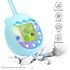 For Tamagotchi Pix Cartoon Electronic Pet Gaming Machine Silicone Protective Cover, Color: Blue