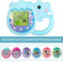 For Tamagotchi Pix Cartoon Electronic Pet Gaming Machine Silicone Protective Cover, Color: Blue