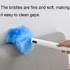 Retractable Fully Automatic Dust Removal Electric Feather Duster Car Household Gap Cleaning Tools(Blue)