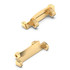 For Amazfit Active Edge A2212 1 Pair Metal Watch Band Connectors(Gold)