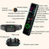 Ordinary Screen Remote Control Pet Electric Shock Circular Dog Trainer(Black)