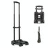 Folding Cargo Handling Trailer Household Grocery Shopping Cart, Color: Black