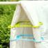 2pcs /Pack Quilt Clip Large Windproof Anti-skid Plastic Household Duvet Bedspread Drying Rack Home Supplies(Color Random Delivery)