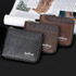 Baellerry D5101 RFID Anti-theft Spliced Short Wallet Retro Multi-card Zipper Coin Purse(Light Brown)