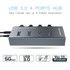 WAVLINK WL-UH3049 USB 3.0 4-Ports Desktop Fast Charger Station with Independent Switch(EU Plug)