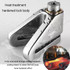 Electrical Vehicle Triangle Disc Brake Lock Universal Alloy Steel Anti-Theft Lock Scooter Padlock(Silver)
