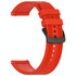 For Xiaomi MI Watch Color 2 22mm Textured Silicone Solid Color Watch Band(Red)