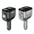 Ozio Car Charger Cigarette Lighter With USB Plug Car Charger, Model: Y48Q 6.5A Black