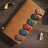 Vintage Leather Bookmark Clip Handmade Magnetic Corner Page Bookmarks(Crazy Horse Coffee)