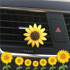 Sunflower Car Air Vent Aromatherapy Decorative Clip, Color: Small Sunflower