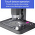 HD Electronic Digital Microscope 5 Inch Screen Touch Key 8000X Biological Cell Electronic Magnifying Glass