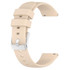 For Amazfit GTS 2 Mini 20mm Smooth Solid Color Silicone Watch Band(Beige)