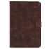 For 10 inch YX Small Butterfly Embossed Leather Tablet Case(Coffee)