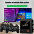 G10 GAMEBOX TV Box Dual System Wireless Android 3D Home 4K HD Game Console Support PS1 / PSP, Style: 64G 30,000+ Games (White)