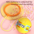 Kids Portable Glowing Ankle Skip Ball One Foot Bouncing Balls, Spec: Upgrade Version Yellow 