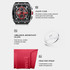 Curren 8442 Sport Six-Hand Silicone Strap Men Quartz Watch, Color: Rose Shell White