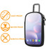 MP3 / MP4 Universal TPU Portable Storage Bag with Hanging Buckle(Black)