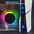JYS-P5175 For PS5 Slim Host Optical Drive / Digital Version Universal With RGB Colorful Light Cooling Fan