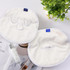 Hot and Cold Compress Facial Towel Face Mask,Style: Three Holes With Straps