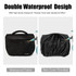 Cwatcun D67 Crossbody Camera Bag Photography Lens Shoulder Bag, Size:36 x 21 x 24cm XL(Black)