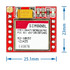 SIM800L GPRS Adapter Board GSM Module Micro SIM Card Core Board GSM Mod(With Antenna)