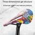 ENLEE E-ZD412 Bicycle Carbon Fiber Cushion Outdoor Riding Mountain Bike Saddle, Style: Explosion