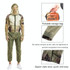Camping Adventure Anti-Mosquito Bite Suit Summer Outdoor Fishing Breathable Mesh Anti-Mosquito Suit, Specification: Three-piece Full Set(S / M)