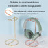 Metal Earphone Holder Desktop Earphone Hanging Rack Storage Display Stand(Golden)