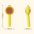 Chick Pet Comb Cats Hair Removal Massage Needle Brush(Yellow)