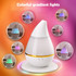 Ultrasound USB Changing Air Humidifier Purifier 7 LED Color Light Aroma Atomizer