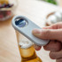 Drinks Soda Magnetic Bottle Opener Household Beverage Starter Beer Driver(White)